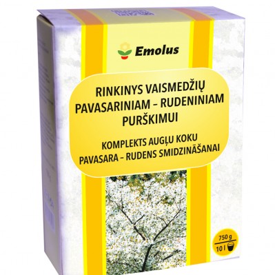 Rinkinys vaismedžių pavasariniam-rudeniniam purškimui, 750g